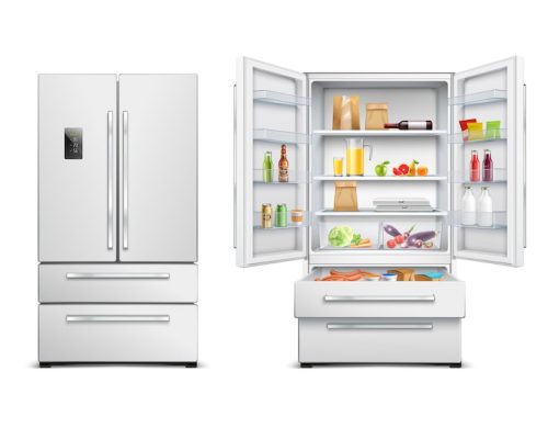 set-two-isolated-refrigerator-fridge-realistic-images-with-two-views-opened-closed-cabinet_1284-27089